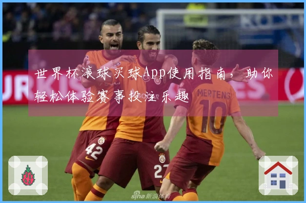 世界杯滚球买球App使用指南，助你轻松体验赛事投注乐趣