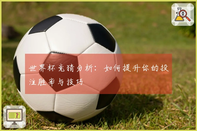 世界杯竞猜分析：如何提升你的投注胜率与技巧